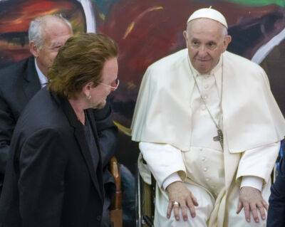 Bono Cheers Papal Program For ‘Inclusivity,’ Educating Girls - etcanada.com - Canada - Ukraine - city Buenos Aires - Rome - Vatican
