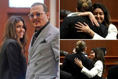 Johnny Depp - Judi James - Amber Heard - Why Johnny Depp’s ‘flirt’ vibe with lawyer is ‘deliberate’: body language expert - nypost.com - Virginia