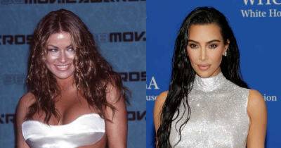 Carmen Electra praises Kim Kardashian for wearing her white backless gown from the ‘90s - www.msn.com