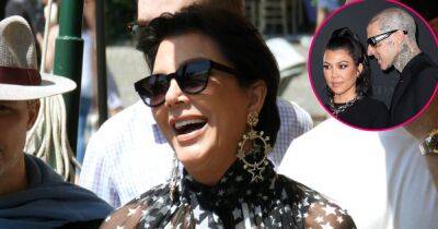 Kardashian-Jenner Family Arrives in Italy for Kourtney Kardashian and Travis Barker’s 3rd Wedding - www.usmagazine.com - California - Italy - Las Vegas - city Sin - Santa Barbara
