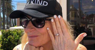 Michelle Collins - Loose Women - Michelle Collins gushes about marrying beau of 10 years after tragic death of mum and best friend - ok.co.uk - Australia - Los Angeles - Italy