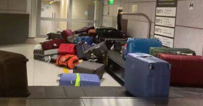 Airline apologises after 'nightmare' wait at Manchester Airport baggage reclaim as luggage piles up - www.manchestereveningnews.co.uk - Manchester - Las Vegas