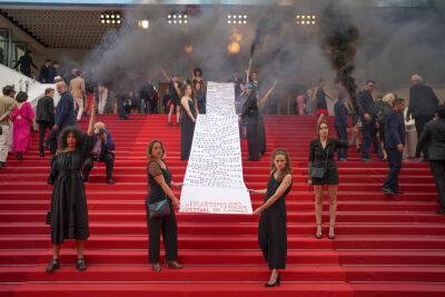 Women Protestors Storm Cannes Premiere of ‘Holy Spider’ With Smoke Devices - variety.com - Ukraine - Russia - Iran