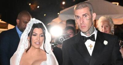 Kourtney Kardashian - Kourtney Kardashian & Travis Barker Party the Night Away After Getting Married! - justjared.com - Italy - Santa Barbara
