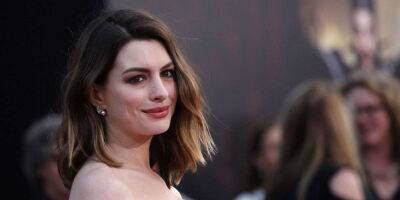 Anne Hathaway - Michelle Dockery - Jessica Chastain - Anne Hathaway wows in Gucci dress at the Cannes Film Festival - msn.com - Britain - county Dane