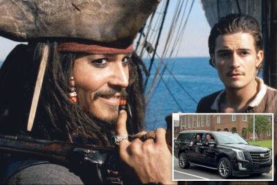 Johnny Depp - Amber Heard - Jack Sparrow - Johnny Depp sweet talks fans outside court in Captain Jack Sparrow voice - nypost.com