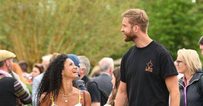 Calvin Harris - Chelsea Flower-Show - Vick Hope - Calvin Harris and Vick Hope spark romance rumours with cosy Chelsea Flower Show day out - ok.co.uk - Scotland - Los Angeles - USA