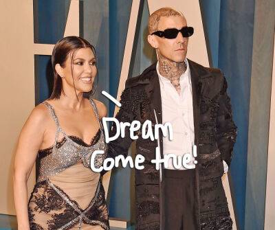 Travis Barker - All The Reasons Why Kourtney Kardashian Couldn’t 'Stop Smiling' During 'Magical' Wedding To Travis Barker! - perezhilton.com - Italy