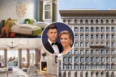 Scarlett Johansson - Colin Jost - Scarlett Johansson and Colin Jost spied eyeing $23M NYC penthouse - nypost.com - France
