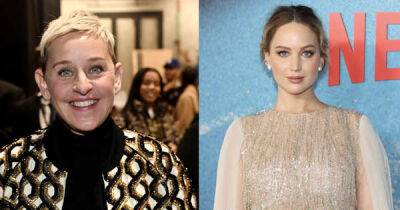 Jennifer Lawrence - Cooke Maroney - Ellen DeGeneres appears to reveal the sex of Jennifer Lawrence’s baby - msn.com