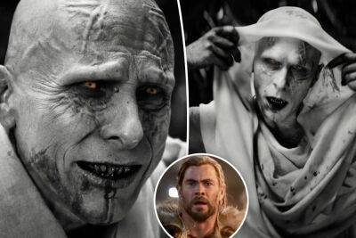 Karen Gillan - Chris Hemsworth - Chris Pratt - Russell Crowe - Natalie Portman - Jane Foster - Unrecognizable Christian Bale shocks fans in new ‘Thor’ film - nypost.com