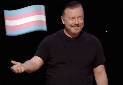 Kevin Hart - Ricky Gervais - Ricky Gervais Slammed For Transphobic Jokes In New Netflix Special: 'We Exist Only As A Punchline' - perezhilton.com - Netflix