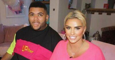 Katie Price - Dwight Yorke - Carl Woods - Katie Price shows off Harvey’s presents as boxes arrive before his 20th birthday - ok.co.uk