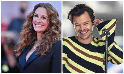 George Clooney - Julia Roberts - Harry Styles - Ellen Degeneres - Julia Roberts details ‘sweet and charming’ encounter with Harry Styles - us.hola.com
