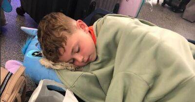 Boy, 6, sleeps on airport floor as family's £2,000 Spain holiday ruined after TWO easyJet flights cancelled - www.manchestereveningnews.co.uk - Spain - Manchester