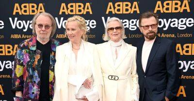 Keira Knightley - Johnny Depp - Kate Moss - Kylie Minogue - Amber Heard - Benny Andersson - Sophie Ellis - Agnetha Faltskog - Anni Frid Lyngstad - ABBA make first public appearance together in six years after performance hiatus - ok.co.uk - Britain - London - Sweden