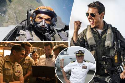 Tom Cruise - Jerry Bruckheimer - Top Gun - ‘Dunked’ and ‘dragged’: Navy cap’t on grueling ‘Top Gun: Maverick’ training - nypost.com - county San Diego