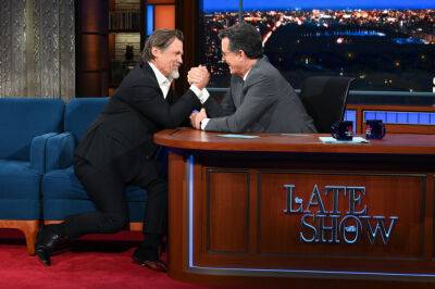 Josh Brolin - Stephen Colbert - Josh Brolin Chides Stephen Colbert After Learning The ‘Late Show’ Host Has Never Seen ‘The Goonies’ - etcanada.com