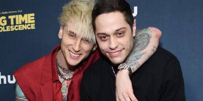 Pete Davidson - Jimmy Fallon - Machine Gun Kelly Once Crashed A Holiday Party Hosted By A Very Famous Celeb With Pete Davidson - justjared.com