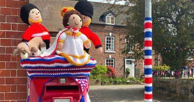 "I don’t think anyone has gone to town like we have": The pretty village that has Jubilee celebrations all stitched up - www.manchestereveningnews.co.uk - county Cheshire