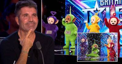 Simon Cowell - Amanda Holden - David Walliams - Alesha Dixon - Simon Cowell reunited with Teletubbies in surprise BGT audition as they celebrate 25 years - msn.com - Britain