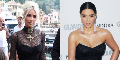 Kim Kardashian - Kim Kardashian's Dress for Kourtney's Wedding Was One She Previously Wore in 2011 - See Photos! - justjared.com - Italy - county Love