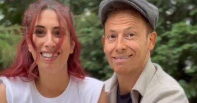 Joe Swash - Stacey Solomon - Inside Stacey Solomon's sister's garden party with bouncy castle and ice cream making machine - ok.co.uk