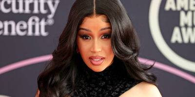 Cardi B Watches Yacht Sink While on Vacation - justjared.com