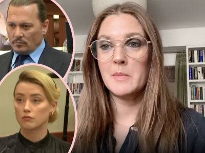 Anthony Anderson - Johnny Depp - Amber Heard - Drew Barrymore Apologizes For Making Light Of Johnny Depp & Amber Heard Trial - perezhilton.com - county Drew