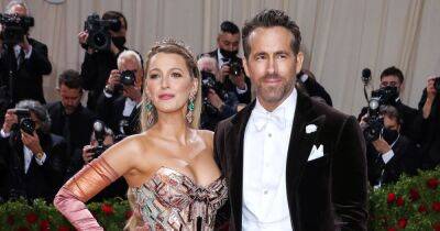 Blake Lively Transforms Her Met Gala 2022 Dress, Poses With Husband Ryan Reynolds Before Cohosting Gig - www.usmagazine.com - USA - New York
