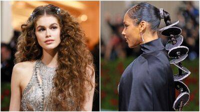 Ralph Lauren - The 2022 Met Gala Was All About Gravity-Defying Hair Moments - glamour.com - county Hawkins - county Clayton