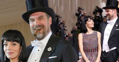 2022 Met Gala: David Harbour and Lilly Allen with 1920s vibes - www.msn.com - New York - Las Vegas