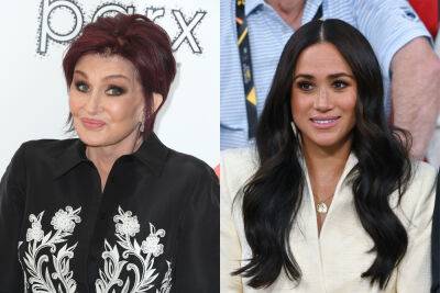 Sharon Osbourne Reacts To Netflix Cancelling Meghan Markle’s Animated Show: ‘Welcome To Hollywood’ - etcanada.com - Britain