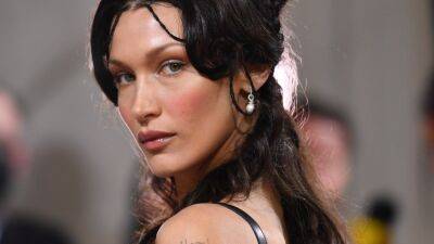 Bella Hadid Represented for the Goth Girls at the Met Gala - www.glamour.com
