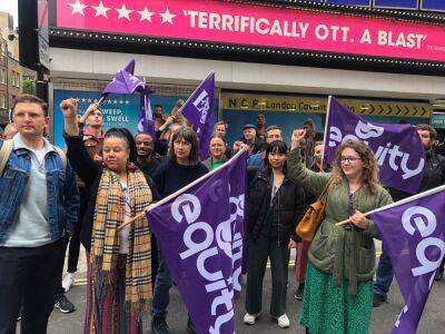 Protests Break Out In London Over ‘Cinderella’ Closure Following Andrew Lloyd Webber Decision To Move Show To Broadway - deadline.com - Britain - London