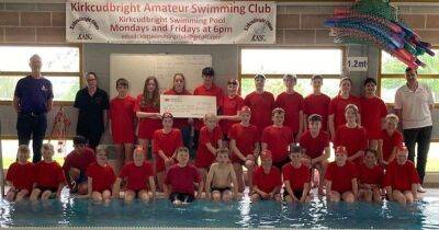 Kirkcudbright sponsored swim raises more than £3,000 for Ukraine - www.dailyrecord.co.uk - Ukraine