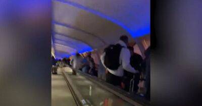 Footage shows HUGE queue for TUI bag-drop at Manchester Airport as passengers wait for hours this morning - manchestereveningnews.co.uk - Manchester