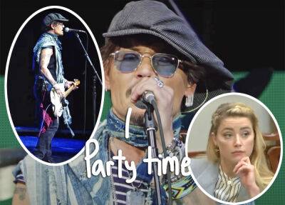 Marvin Gaye - Johnny Depp - Celebrating? Johnny Depp ROCKS OUT During Surprise Concert DAYS After Defamation Trial Testimony Concludes - perezhilton.com - Washington - Virginia - county Fairfax