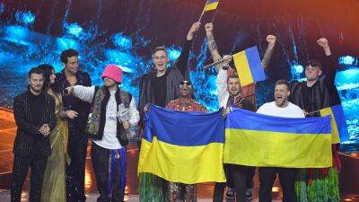 Eurovision Winners Kalush Orchestra Auction Trophy to Buy Equipment for Ukraine’s Armed Forces - thewrap.com - Ukraine - Russia