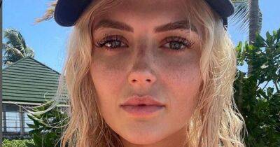 Lucy Fallon looks incredible on Maldives holiday as she declares her love for her footballer beau - www.manchestereveningnews.co.uk - Maldives