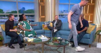 Holly Willoughby - Paddy Macguinness - Freddie Flintoff - Chris Harris - Alison Hammond - Max George - Dermot Oleary - Freddie Flintoff 'walks off' ITV This Morning after making him look 'clueless' next to Holly Willoughby - manchestereveningnews.co.uk - USA - Florida