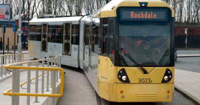 Distressing moment tram passenger is 'thrown off' platform onto tracks in shocking attack - www.manchestereveningnews.co.uk - Manchester