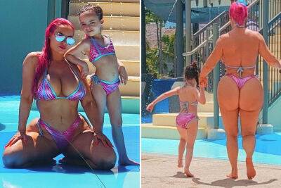 Coco Austin slammed for ‘inappropriate’ G-string bikini at water park - nypost.com - Bahamas