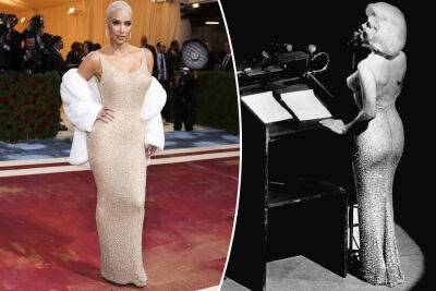 Marilyn Monroe experts say Kim Kardashian isn’t worthy: That gown is a ‘national treasure’ - nypost.com - city Orlando