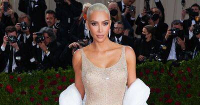 Kim Kardashian only wore Marilyn's dress 'for minutes' and didn't sit or eat in it - www.ok.co.uk