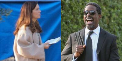 'This Is Us' Cast Members Mandy Moore, Sterling K. Brown & More Film for Season 6 - www.justjared.com - Los Angeles - county Moore - county Sterling