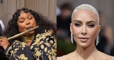 Lizzo interrupts her own flute performance to react to Kim Kardashian at 2022 Met Gala - www.msn.com - Smith