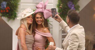 Helen Flanagan pouts up a storm as she enjoys Chester Races with Charlotte Dawson - www.manchestereveningnews.co.uk - Manchester - county Webster - county Dawson