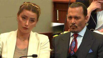 Amber Heard Emotionally Testifies on the First Time Johnny Depp Allegedly Slapped Her - www.etonline.com