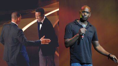 Jamie Foxx - Will Smith - Chris Rock - Dave Chappelle - Isaiah Lee - Chris Rock Called Dave Chappelle’s Attacker ‘Will Smith’ After He Was Tackled on Stage - stylecaster.com - Los Angeles - county Rock - city Palm Springs